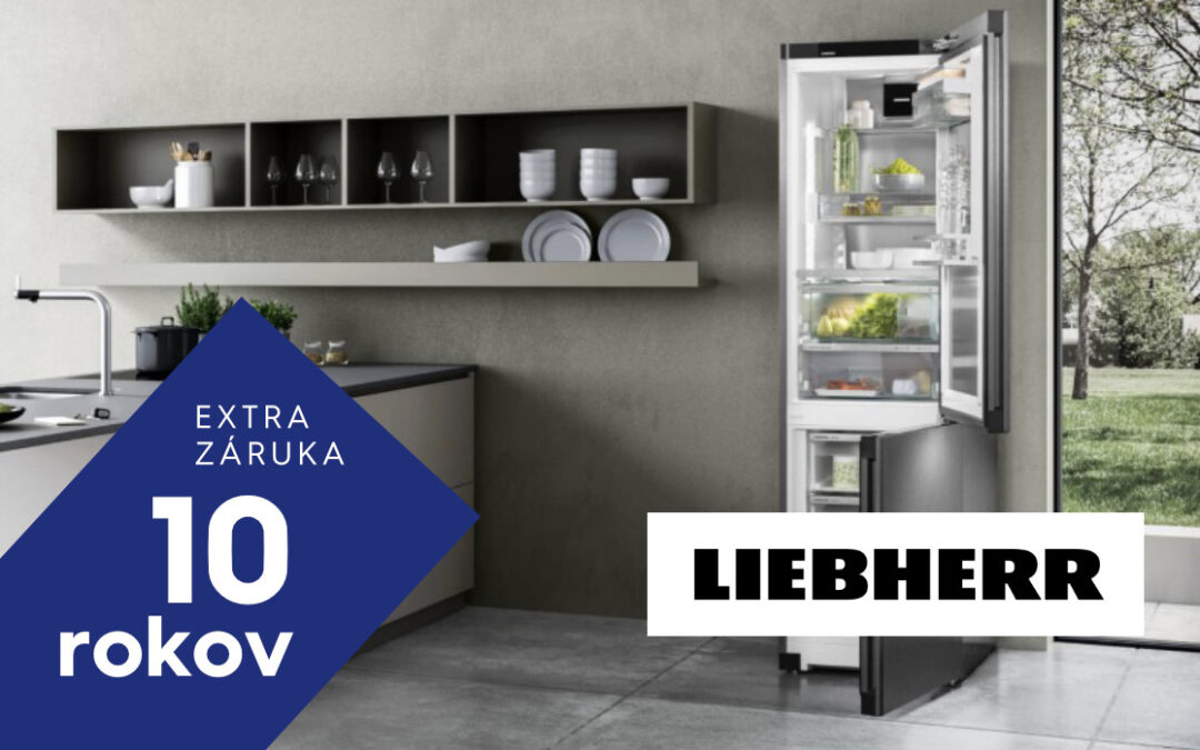 Extra záruka 10 rokov na spotrebiče LIEBHERR