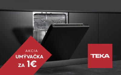 Umývačka TEKA za 1€ pri nákupe spotrebičov nad 1200€